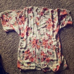 Floral kimono